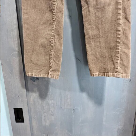 Lands' End Mid Rise Straight Corduroy Pants Brown Size 6 Petite - Picture 5 of 11